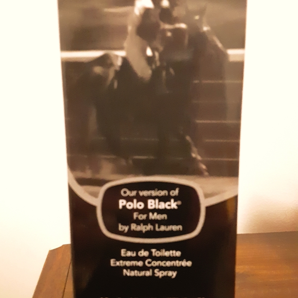 LUXURY MENS POLO BLACK